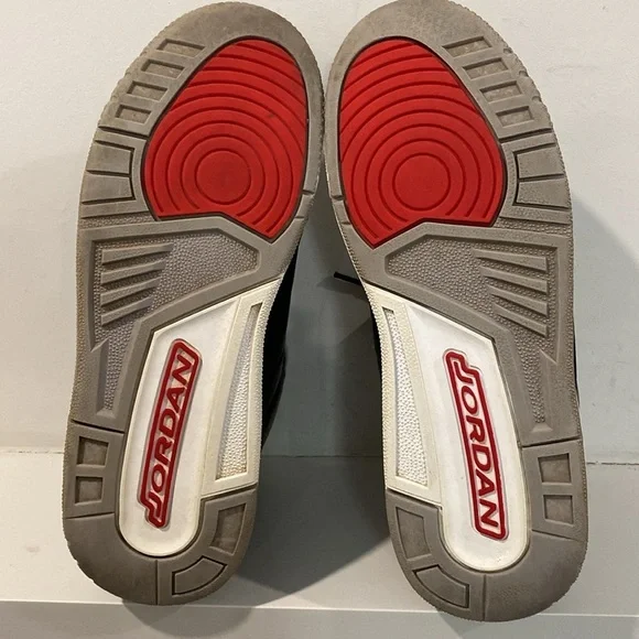 Nike Air Jordan 3 Retro Black Cement Size 6.5Y - Picture 12 of 15